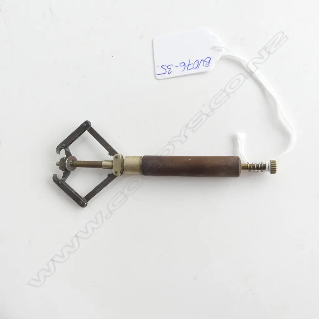 ANTIQUE WATCH REPAIR TOOL HAND PLUNGER PULLER L.110mm Image 1++