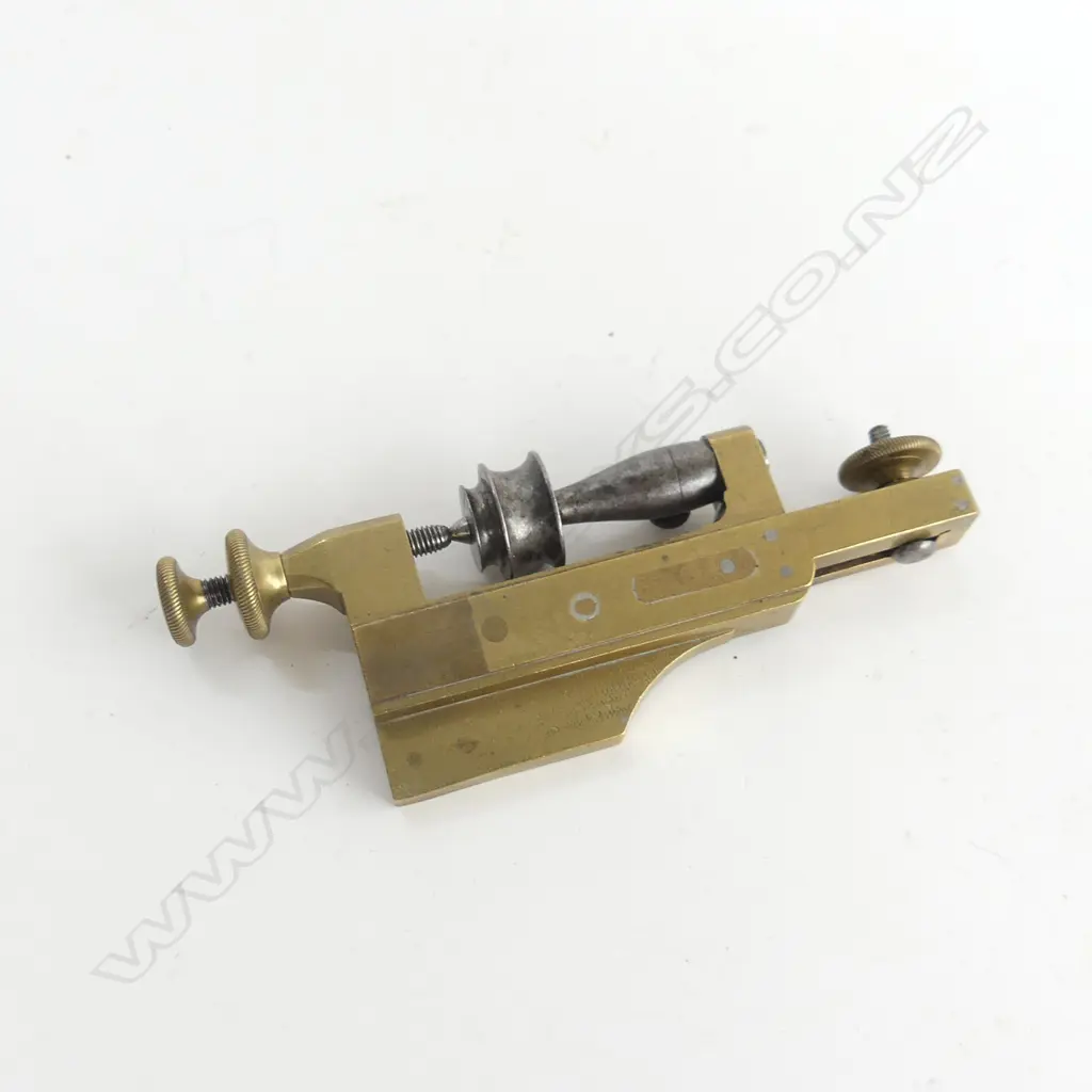 SMALL BRASS JEWELLER'S VICE, L.110mm Image 1++