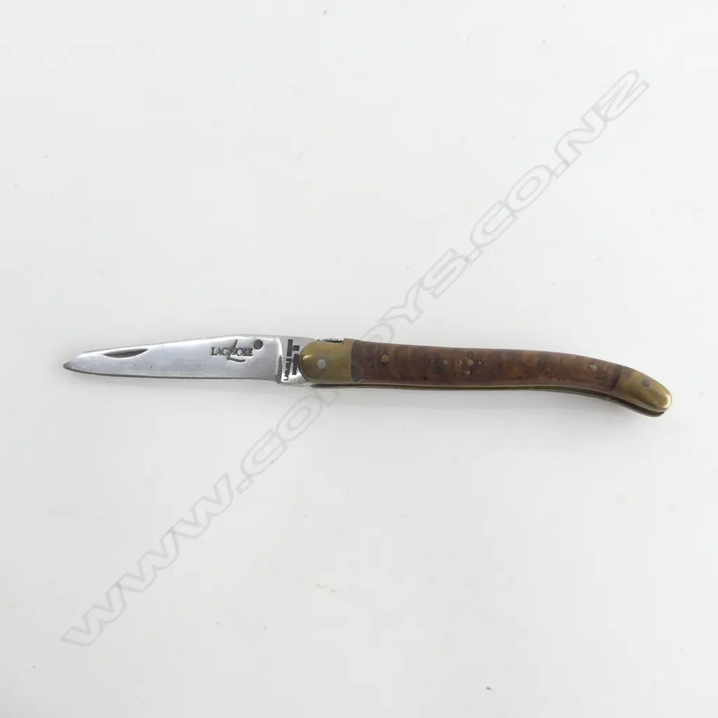 FRENCH LAGUIOLE FOLDING KNIFE L.193mm Image 1++