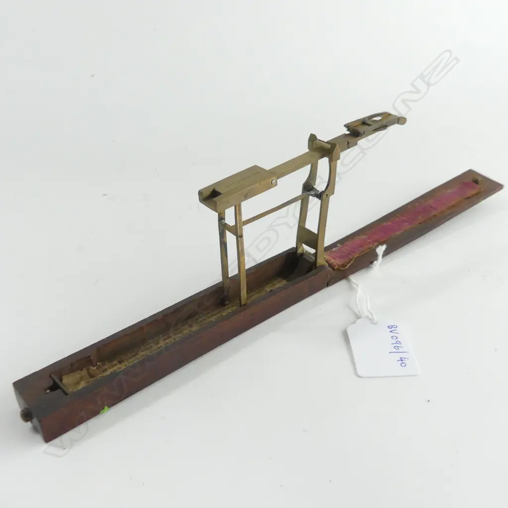 CASED BRASS GUINEA SCALES L 140 MM Image 1++