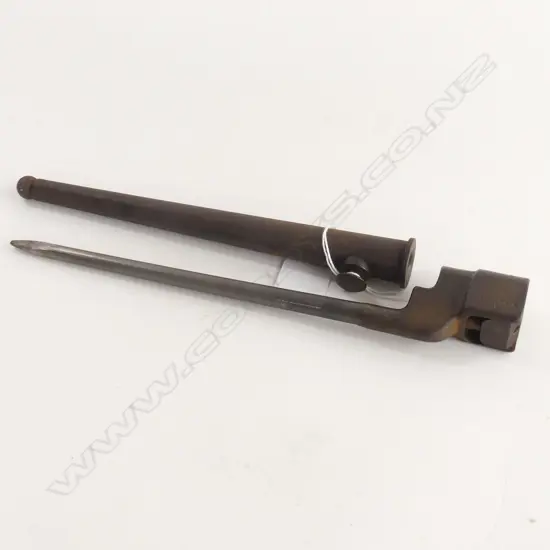 WWII SPIKE BAYONET IN SCABBARD