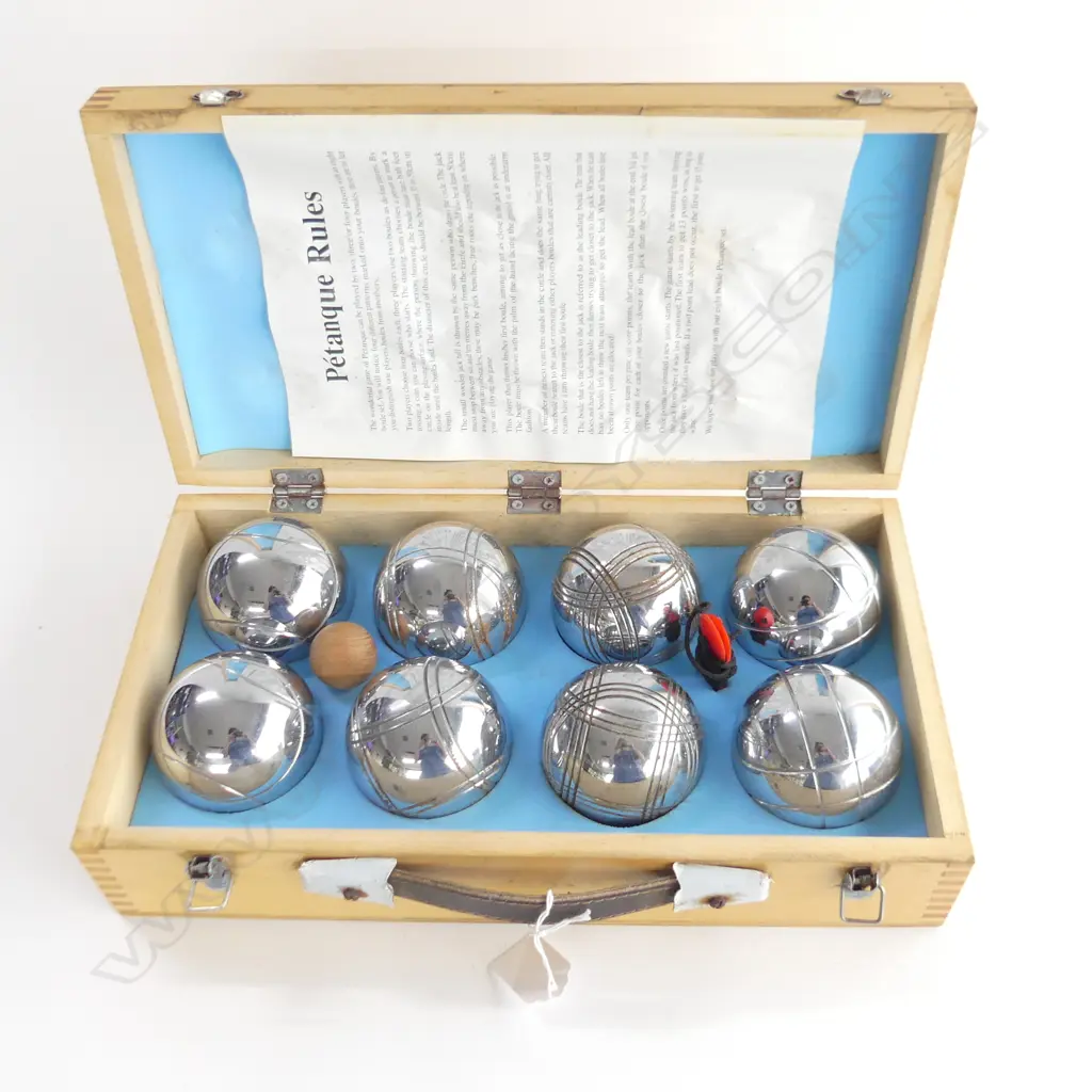 CASED PETANQUE SET W.355mm Image 1++
