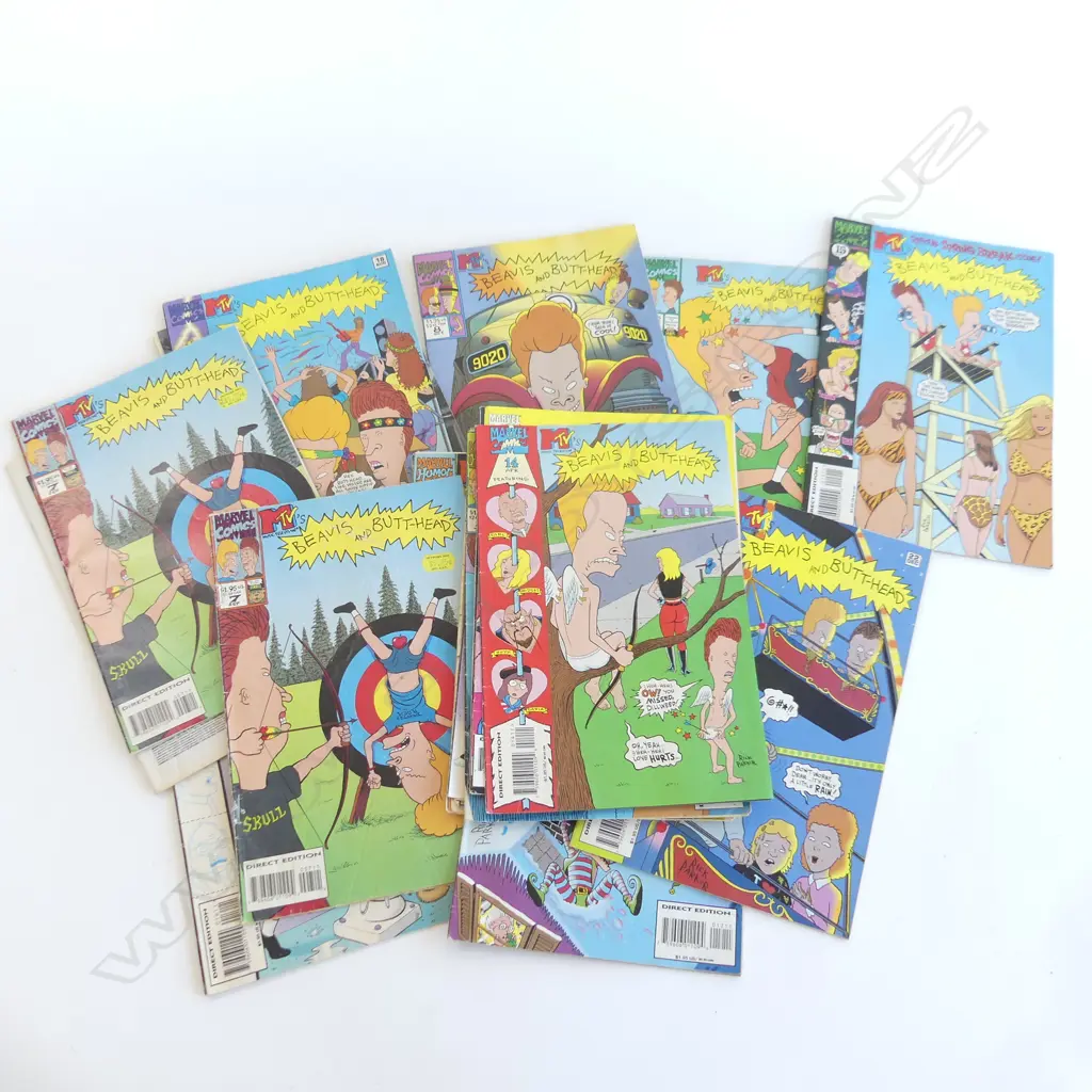 APPROX 17 BEAVIS & BUTT-HEAD COMIC BOOKS Image 1++