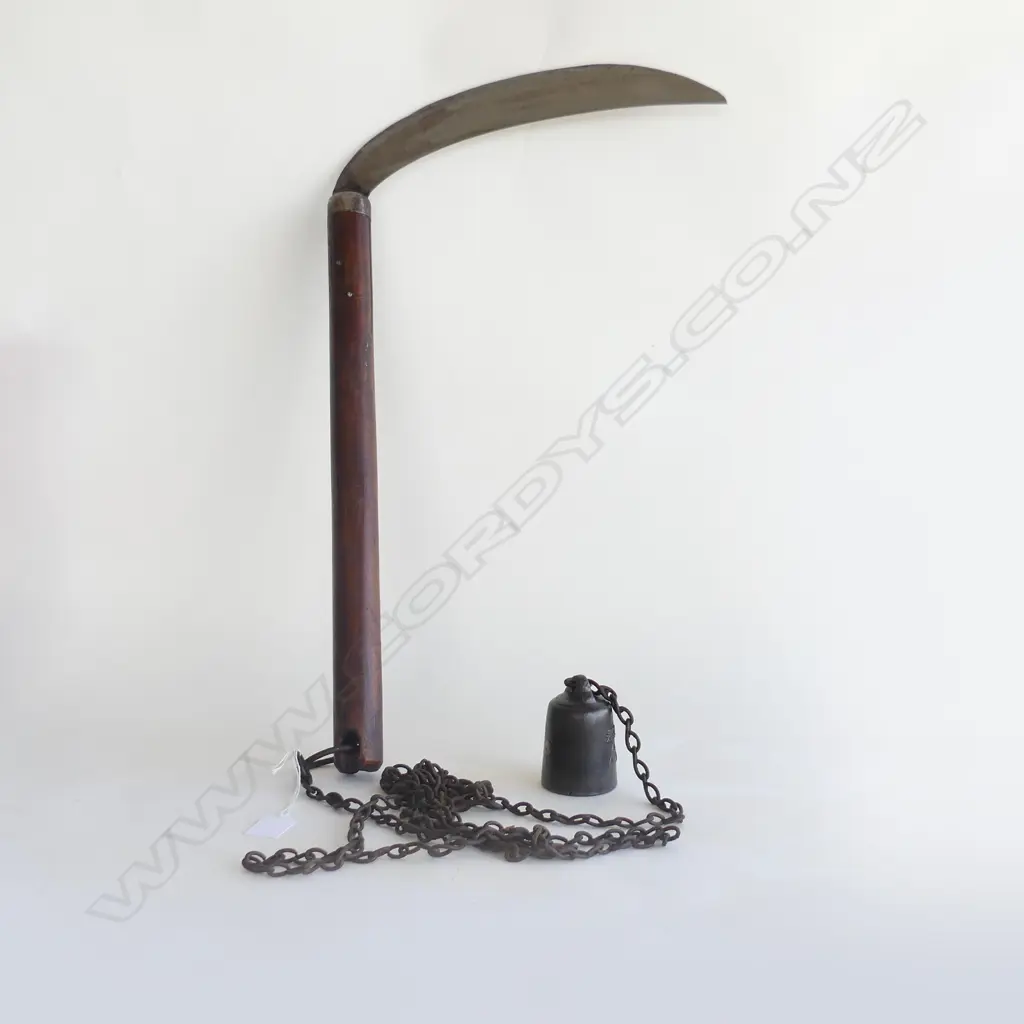 JAPANESE NINJUTSU KUSARIGAMA WEAPON Image 1++