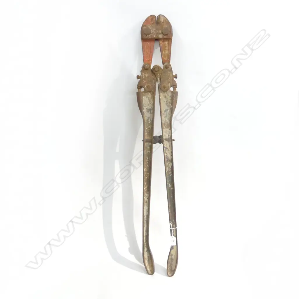 LARGE VINTAGE BOLT CUTTERS L.905mm Image 1++
