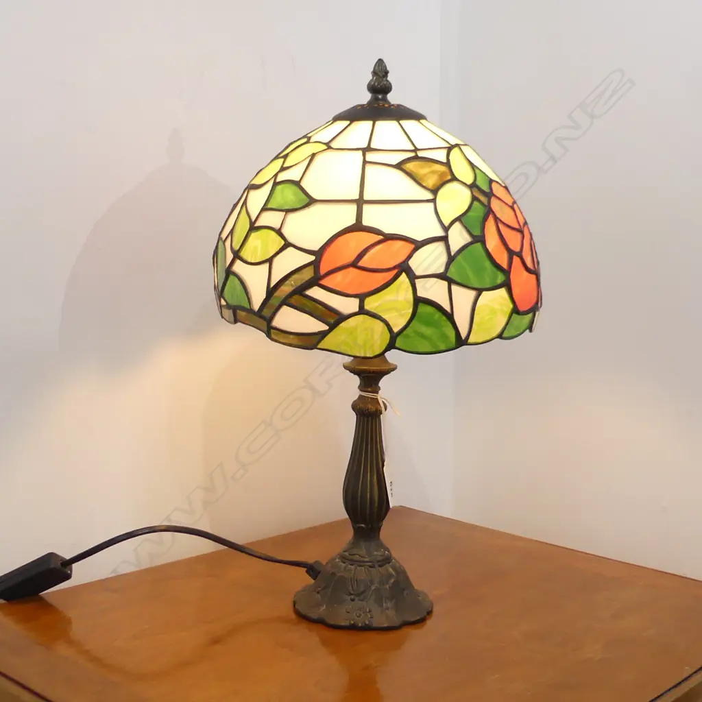 TIFFANY STYLE LAMP AF H.410mm Image 1++