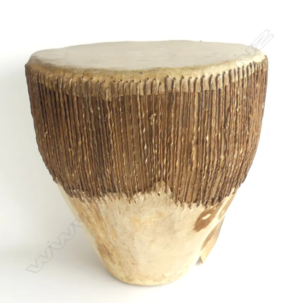 OLD ANTELOPE SKIN MASAI DRUM Image 1++