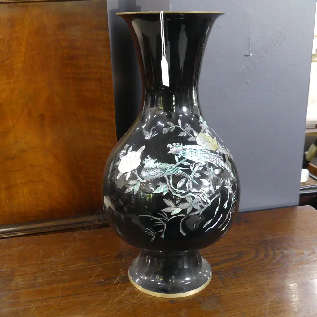 LG CLOISONNE VASE H 420MM Image 1++