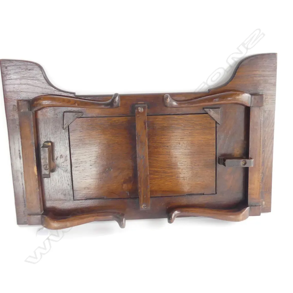 VINTAGE WOODEN FOLDING MEAL / READING TRAY 560x350mm Image 1++