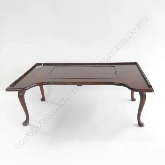 VINTAGE WOODEN FOLDING MEAL / READING TRAY 560x350mm