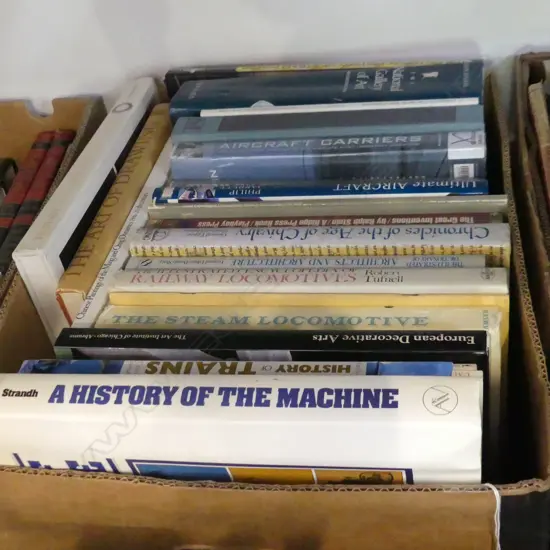 BOX OF ASST BOOKS