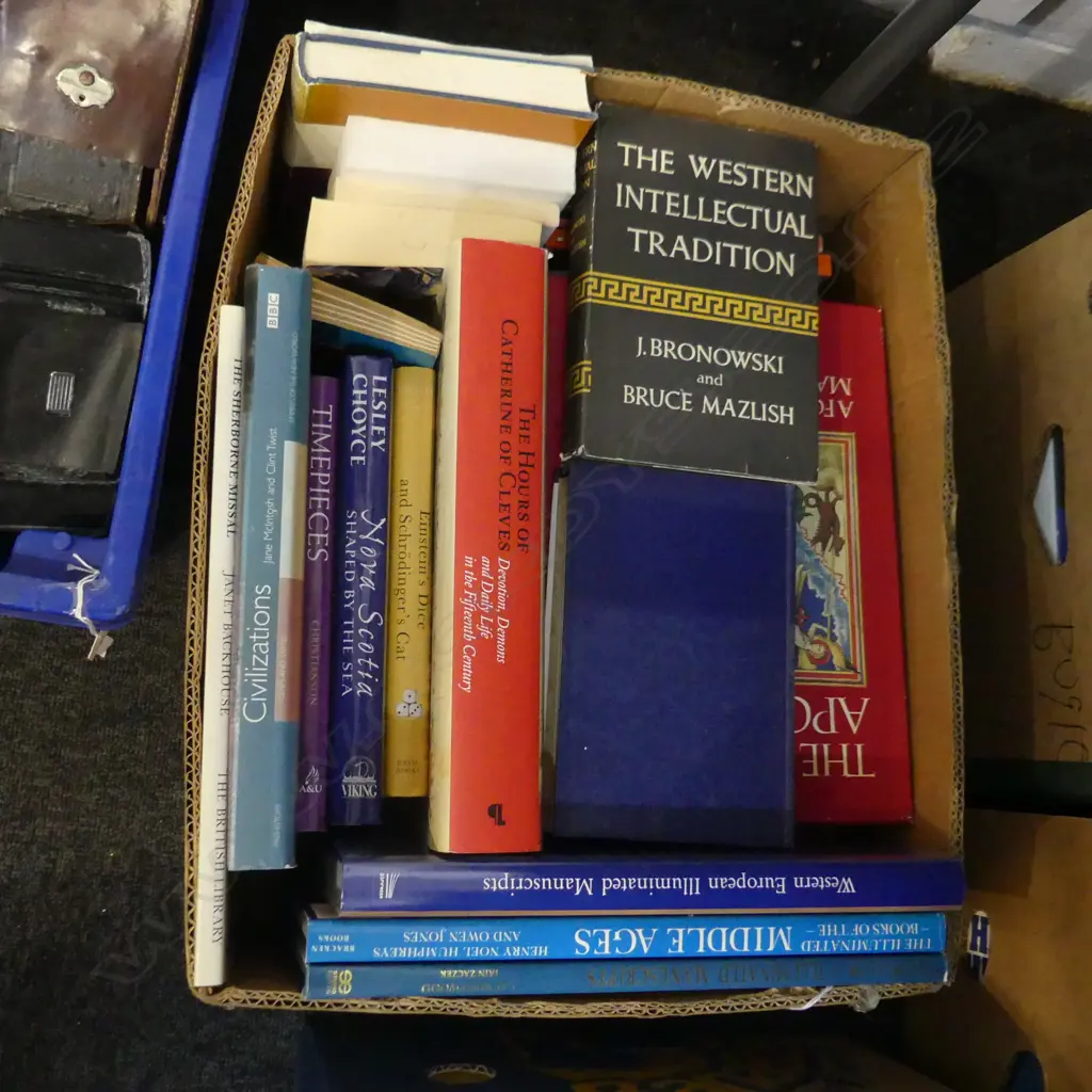 BOX OF ASST BOOKS Image 1++