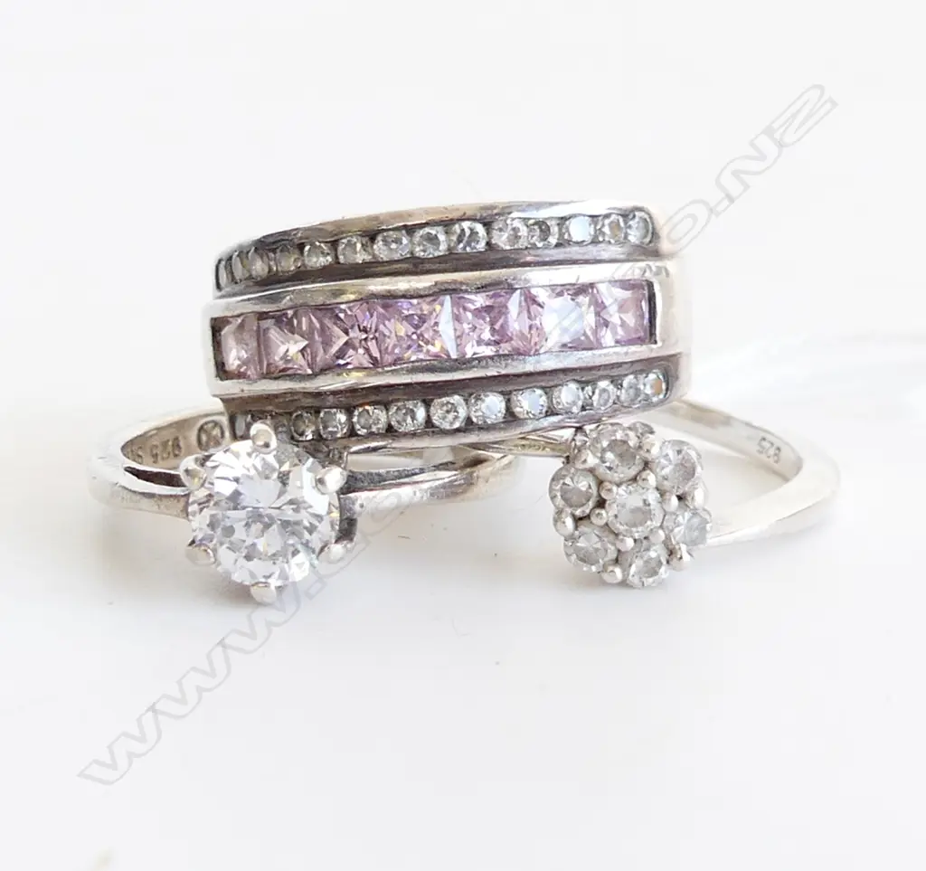 3 925 SILVER RINGS Image 1++