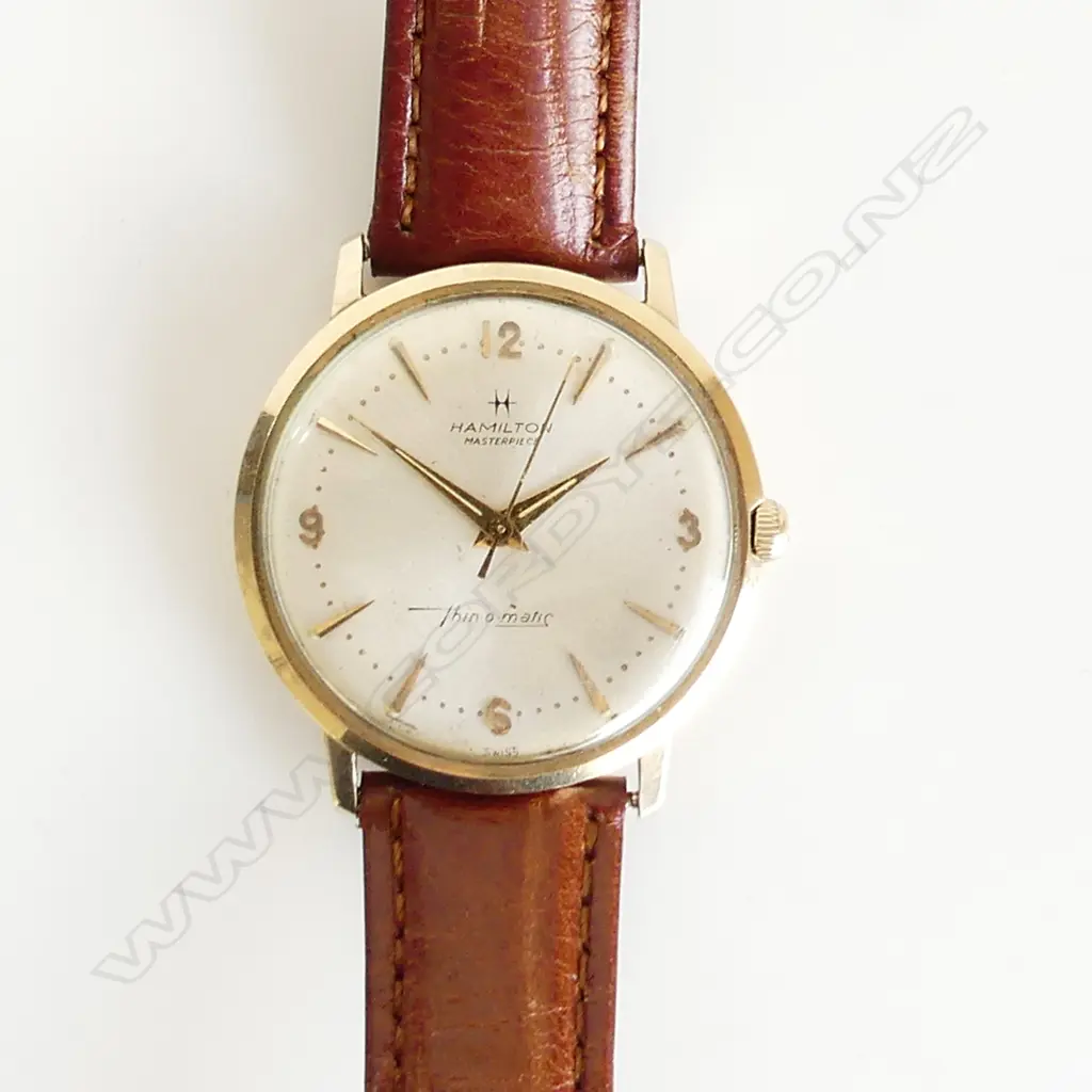 HAMILTON WRIST WATCH, THIN-O-MATIC AUTOMATIC, USA, WORKING ORDER Image 1++