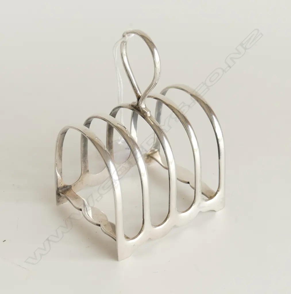 STG SILVER TOAST RACK, 107GMS, SHEFFIELD, 1941  Image 1++