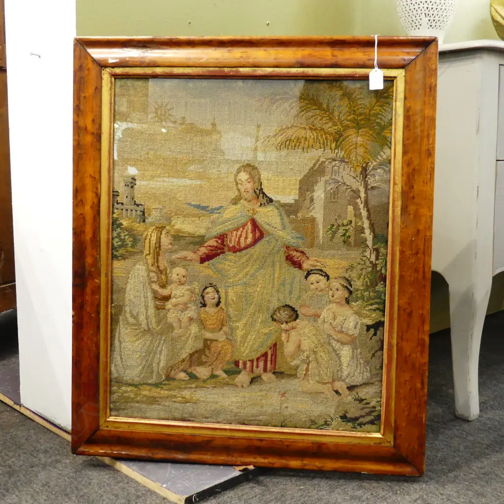 LG FRAMED RELIGIOUS TAPESTRY  510 X 640mm Image 1++