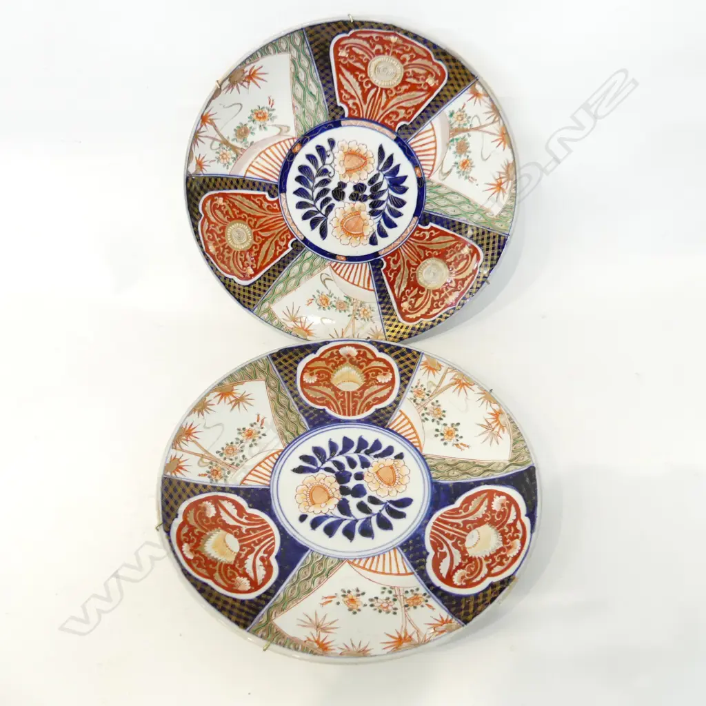 PR ORIENTAL IMARI CHARGERS 365mm dia Image 1++