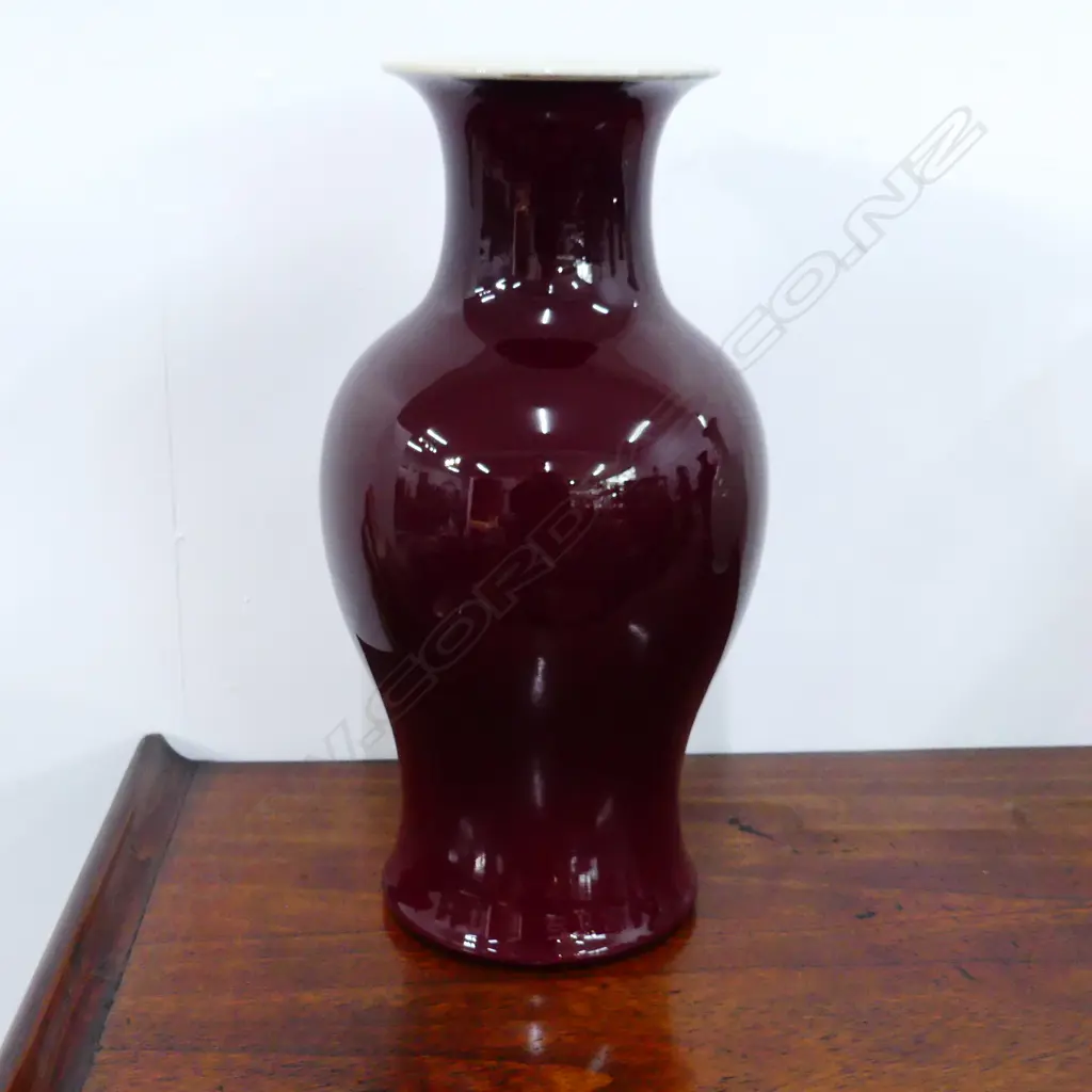 LG CHINESE SONG DE BOEUF VASE H.380mm Image 1++