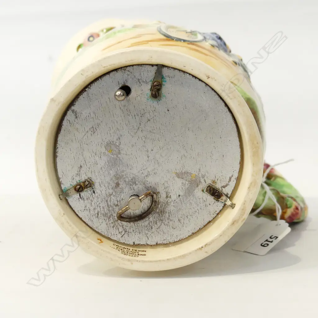CROWN DEVON 'DAISY BELL' MUSICAL JUG H.200mm Image 1++