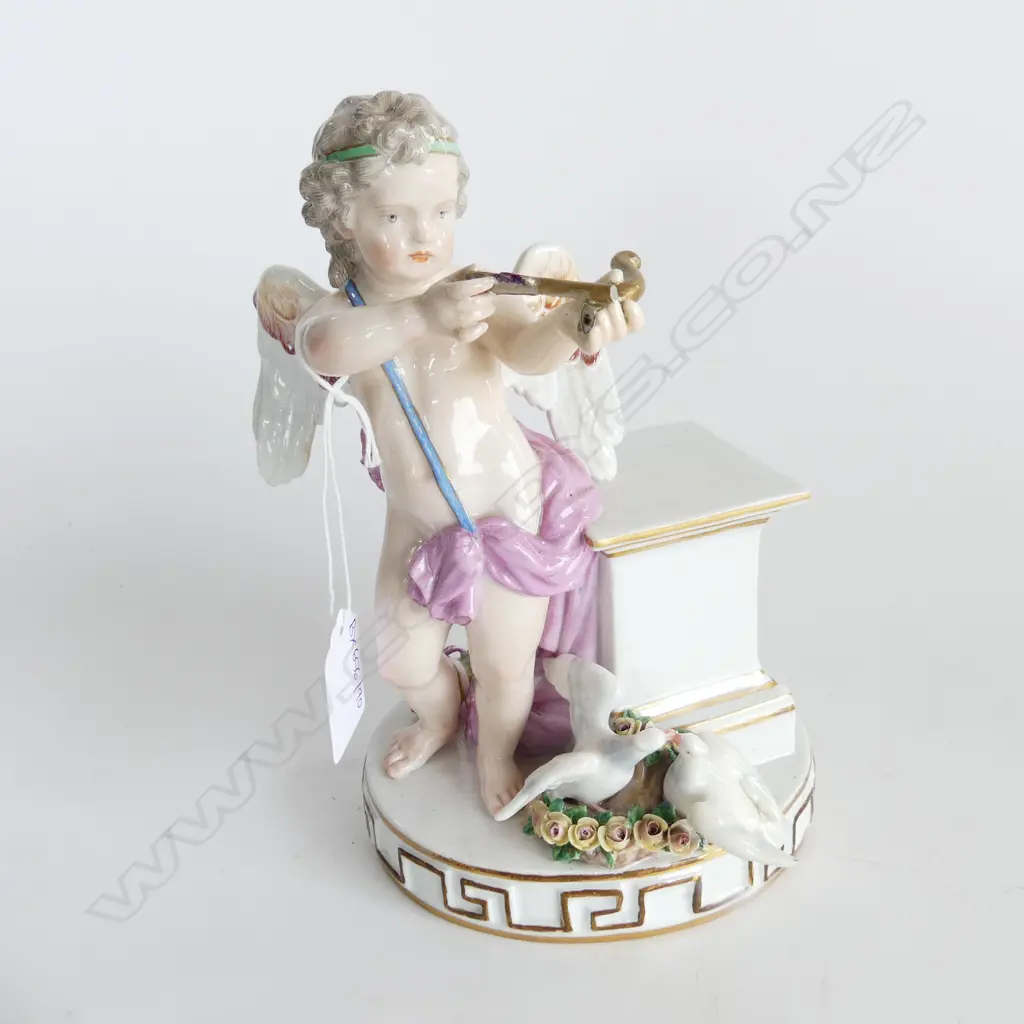 MEISSEN CUPID FIGURE H.190mm FAULTS... Image 1++