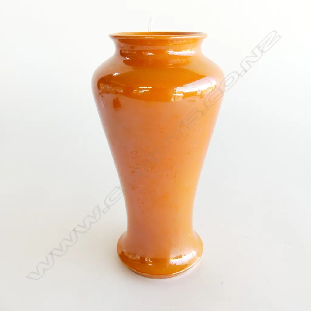 MOORCROFT VASE, ORANGE GLAZE H.185mm Image 1++