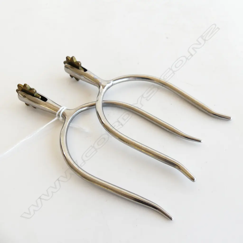 PR METAL BOOT SPURS L.140mm Image 1++