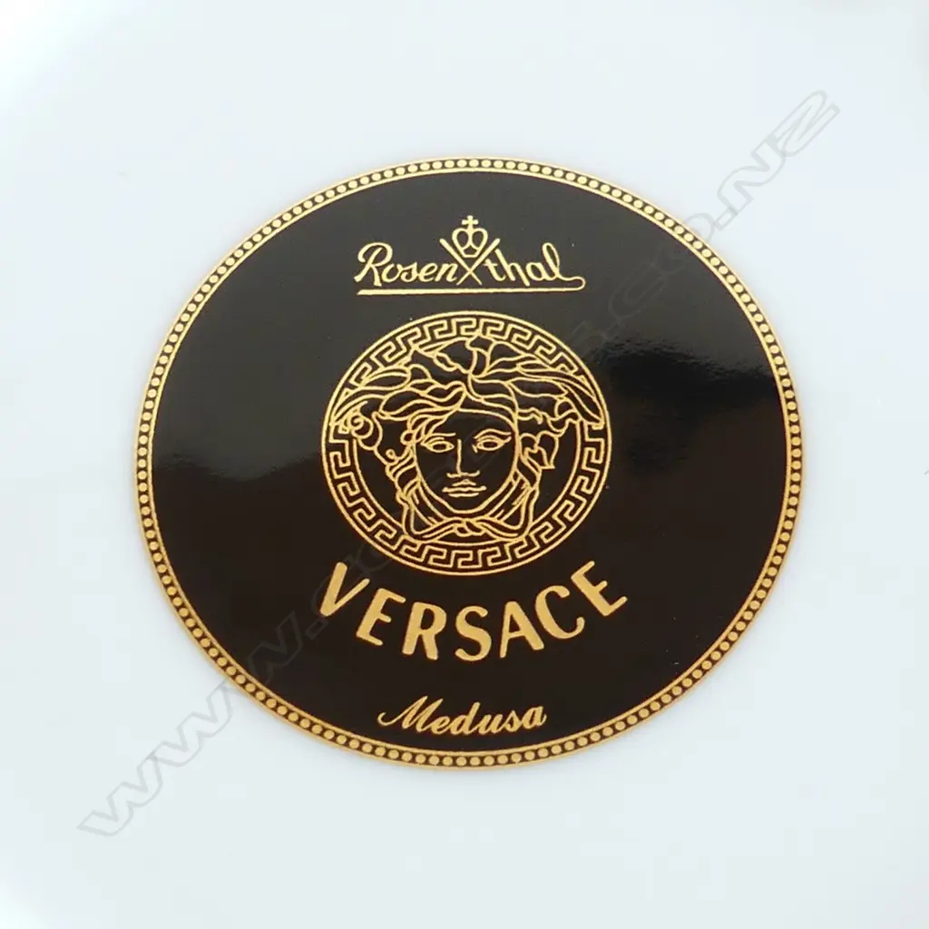 4 ROSENTHAL VERSACE 'MEDUSA' PLATES, ALL BOXED, 3 w. CERT 180mm dia Image 1++