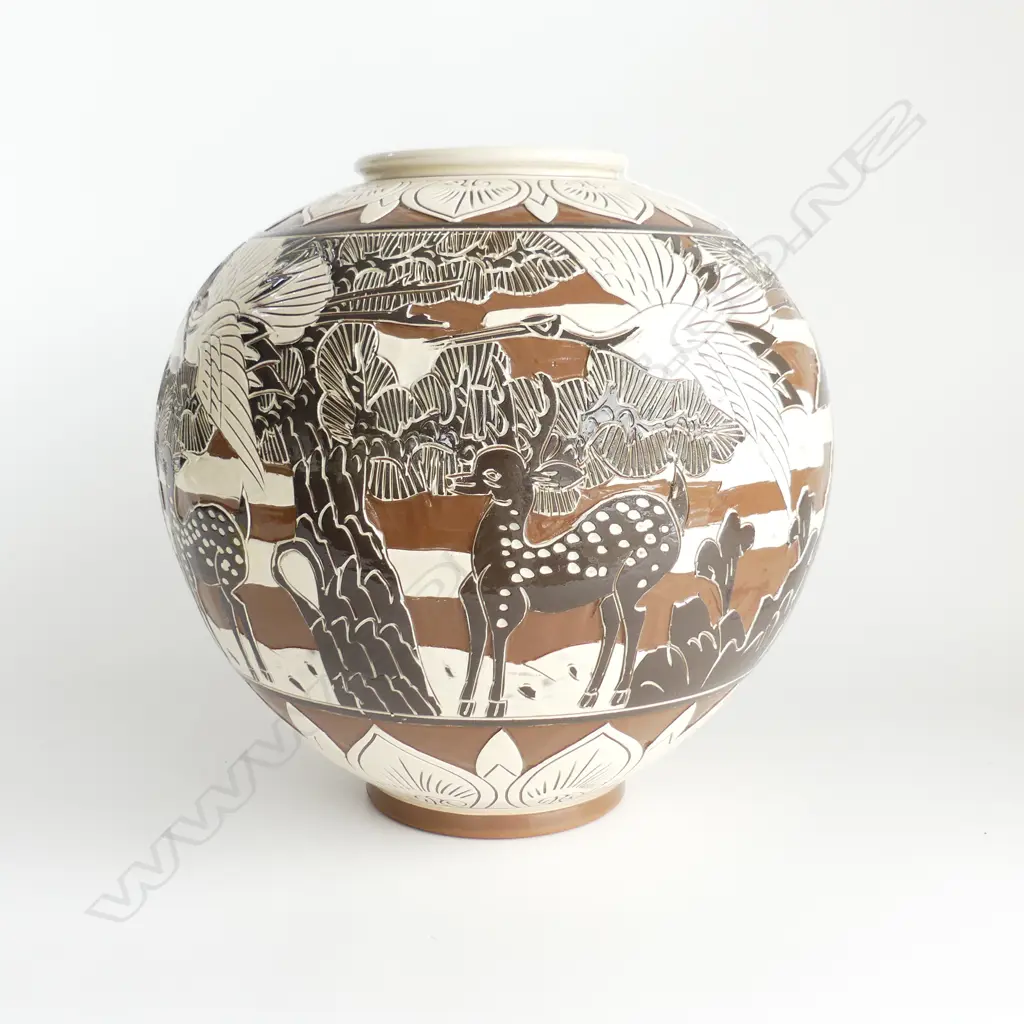 LG CHINESE VASE H.330mm / 380mm dia Image 1++