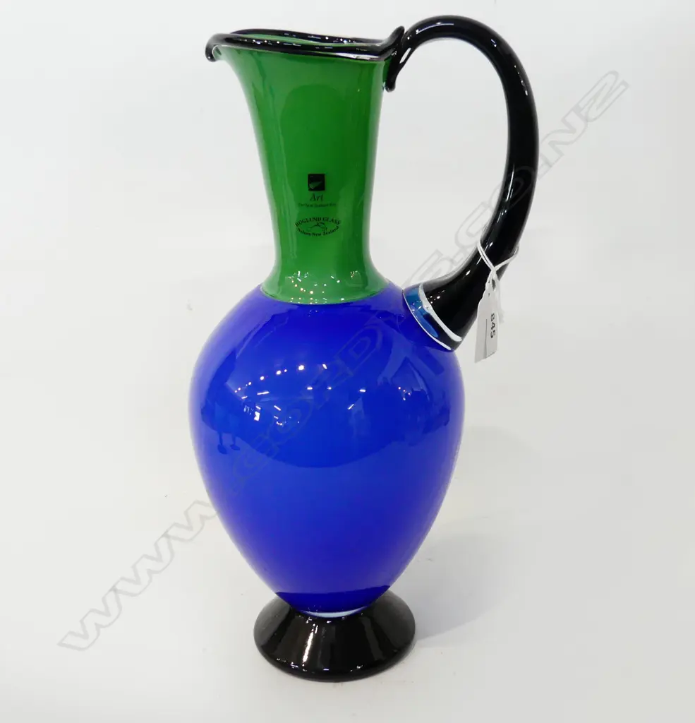 LG HOGLUND ART GLASS JUG H.325mm Image 1++