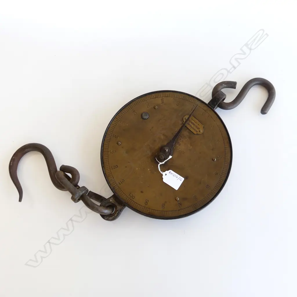 SALTER SPRING BALANCE 200lb 235mm dia Image 1++