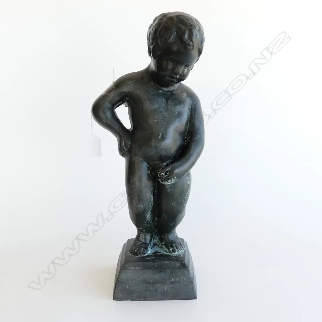 BRONZE FOUNTAIN HEAD AFTER MANNEKEN PIS H.420mm Image 1++