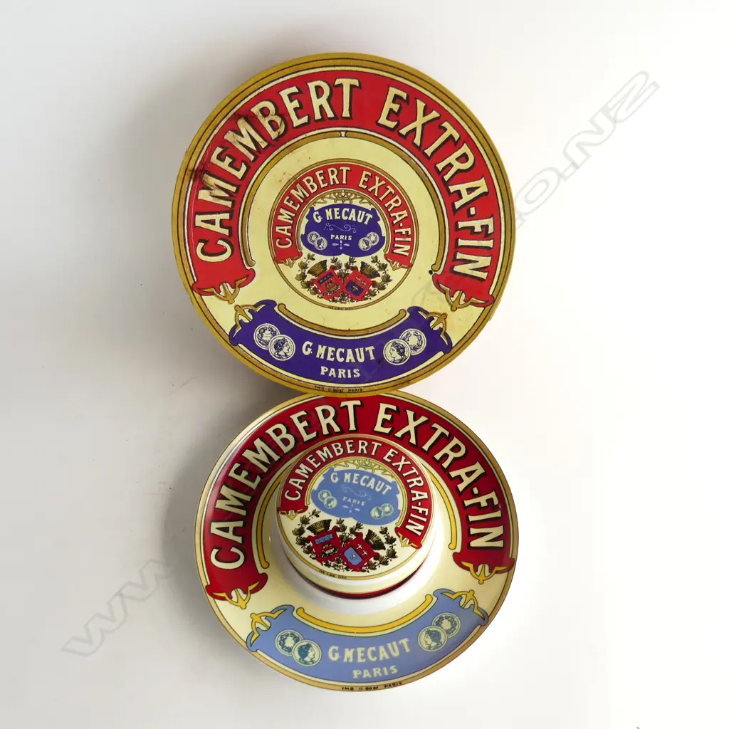 CAMEMBERT CHEESE LIDDED DISH & PLATE - IN ORIGINAL BOX Image 1++