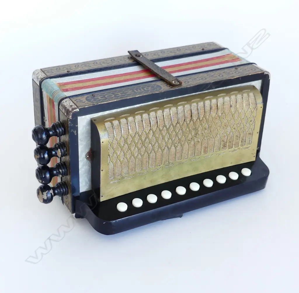 OLD ORIGINAL HOHNER ACCORDIAN, W.320mm Image 1++