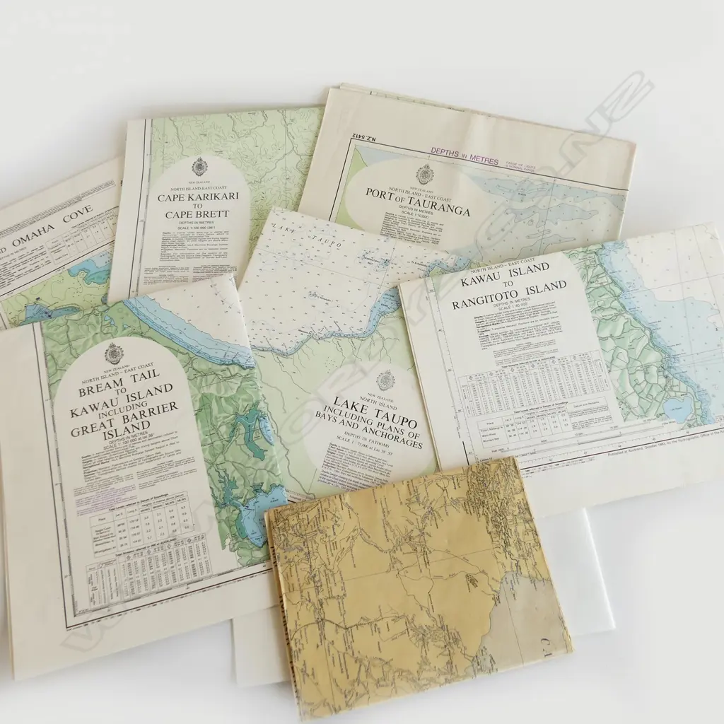 ASST. NZ MARINE MAPS Image 1++