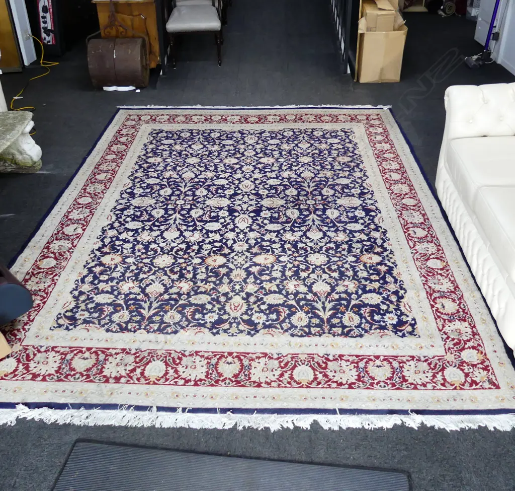 HAND KNOTTED WOOL PILE TURKISH RUG 2430x3300mm Image 1++