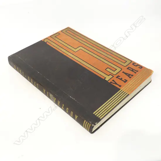PICTORIAL BOOK AUSTRALIA 1788-1938 150YRS 310X430MM