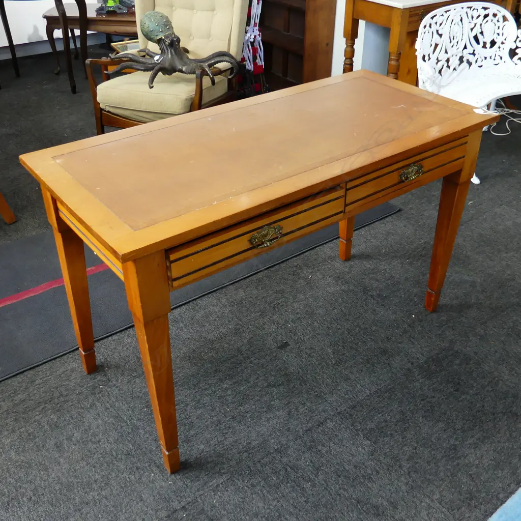 EARLY 20thC DESK 1245x580x755mm Image 1++