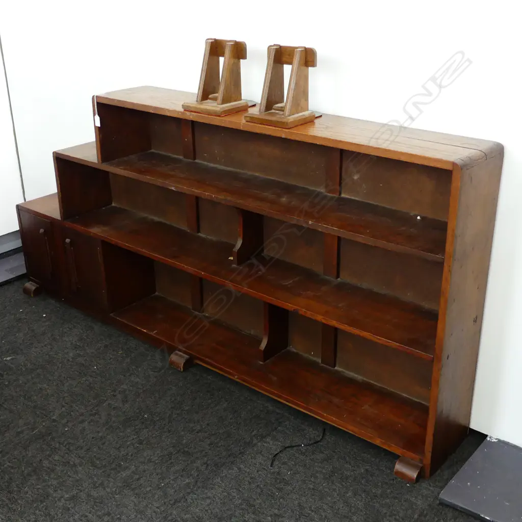 DECO OAK BOOK SHELF 1830x220x860mm Image 1++