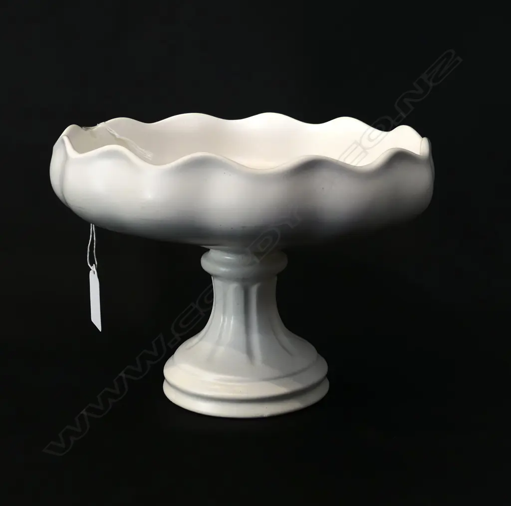 WHITE CROWN LYNN COMPORT 190mm dia #2020 Image 1++