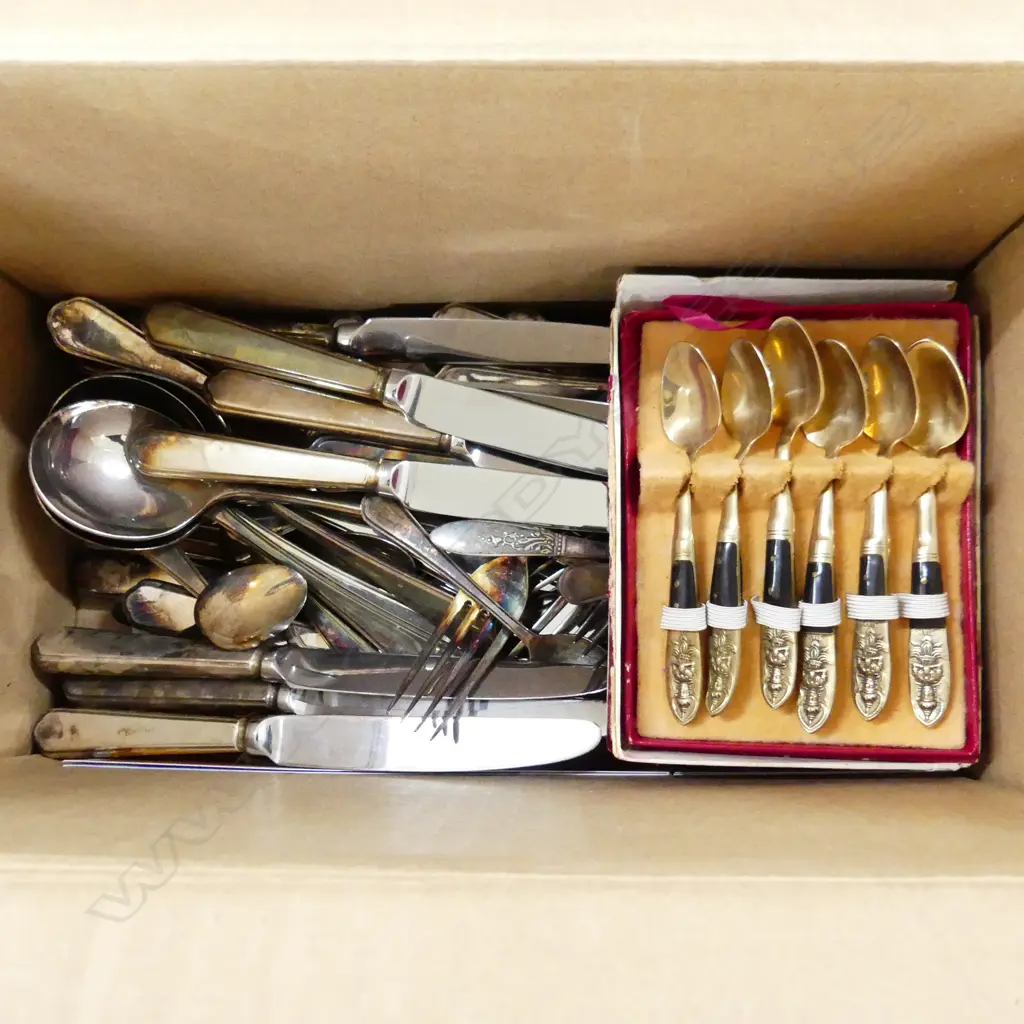 BOX LOT ASST. EP CUTLERY Image 1++
