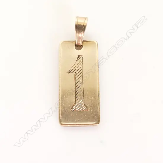9CT PENDANT 2.6 GRAMS