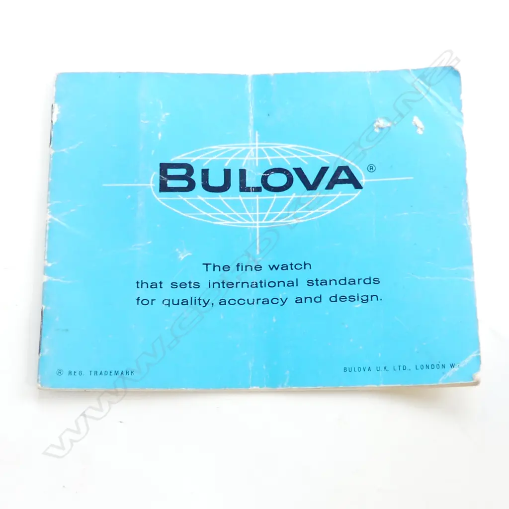 18CT BULOVA  LADIES RETRO WRIST WATCH WITH R/G STRAP Image 1++