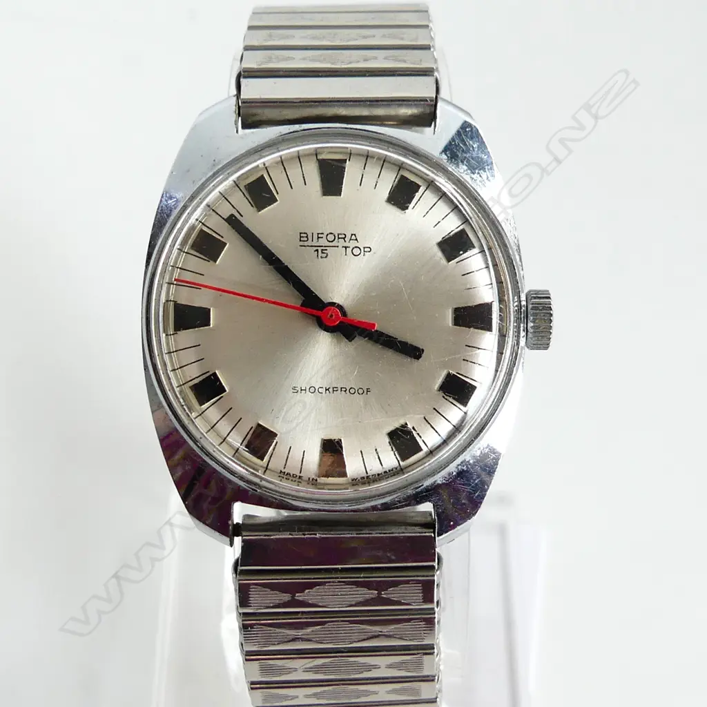 VINTAGE GENTS BIFORA WRIST WATCH Image 1++