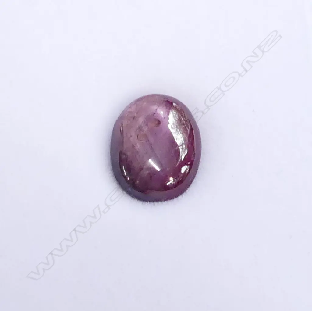 NATURAL STAR RUBY CABOCHON, WITH AIG REPORT  Image 1++