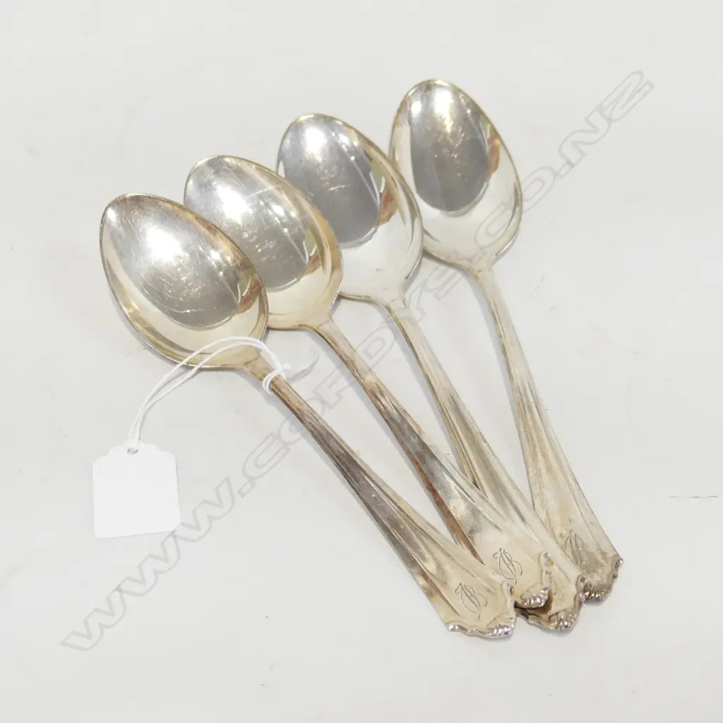 4 800 SILVER TABLE SPOONS 246 GRAMS Image 1++
