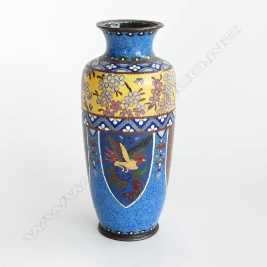 CLOISONNE VASE H.180mm