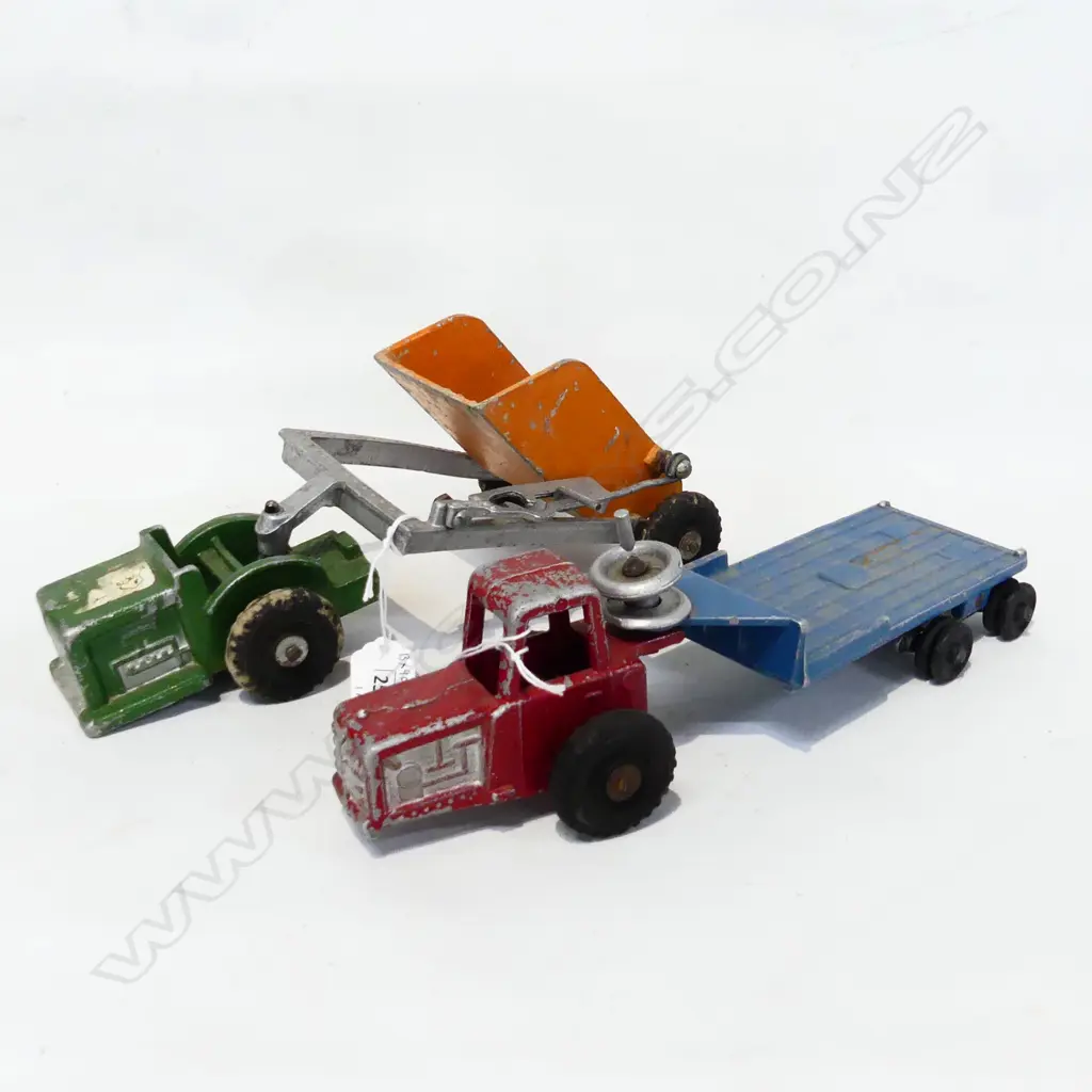 FUN HO TRACTOR TRAILER & 2 WHEEL TIPPING TRAILER L300MM Image 1++