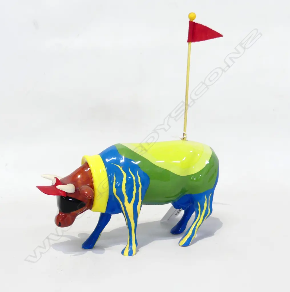COW PARADE COLLECTABLE COWS " FORCOWDDIE" Image 1++