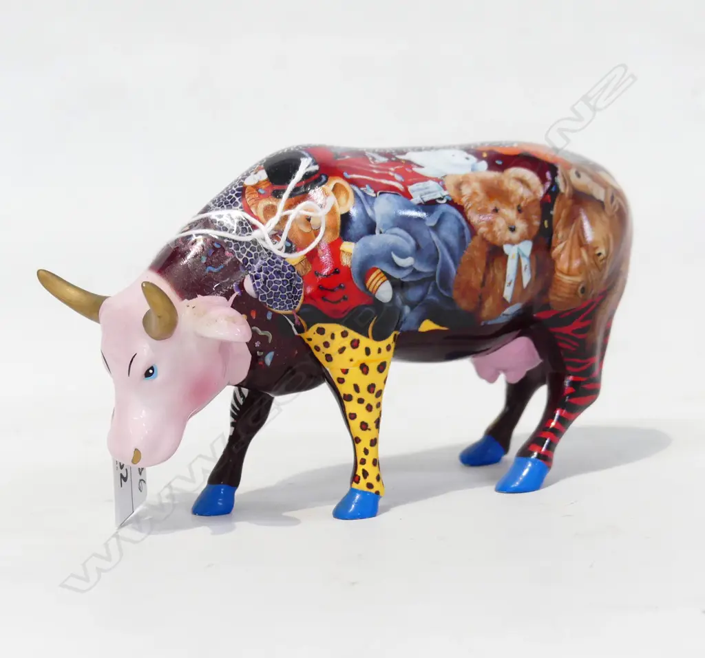COW PARADE COLLECTABLE COWS "BABE IN TOYLAND" Image 1++