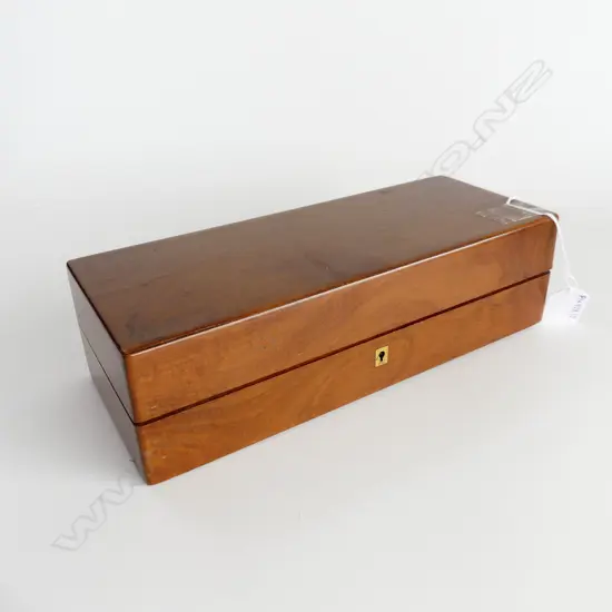 WOODEN JEWELLERY BOX W.260mm